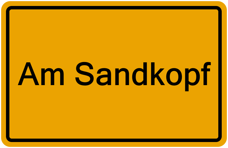 Handelsregister Am Sandkopf